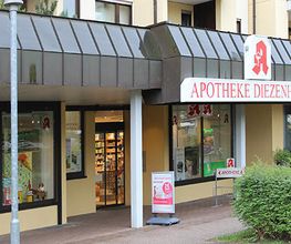 Aussenansicht der Apotheke Diezenhalde