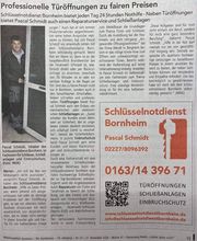 Schlüsselnotdienst Bornheim Bild 11