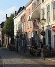 Straat in de stad Grave
