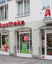 Aussenansicht der Isartor-Apotheke