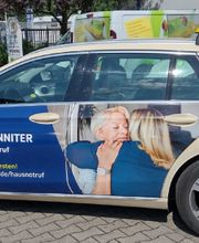 Taxi Werbung Schimanski Bild 1