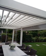 Terrassendach Lamellendach offen kaufen