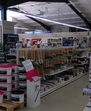 Standortbild Innenraum Lager MEGA eG Offenburg, Großhandel für Maler, Bodenleger und Stuckateure