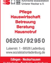 Kirchliche Sozialstation Unterer Neckar e. V. Bild 1