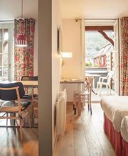 Appartement avec balcon aux Loges les Remparts, location à la semaine et minimum 3 jours. Hôtel les Remparts à Kaysersberg