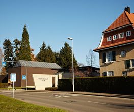 Das Museum Hauff aus Sicht der Straße.