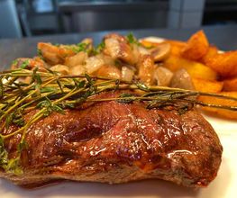 Regionale Gerichete im Bio-Restaurant Wandelbar