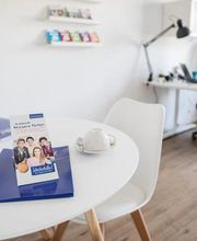 Beratungstisch im Büro der Schülerhilfe Oelde