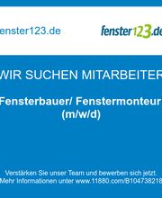 Fensterbauer/ Fenstermonteur (m/w/d)