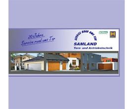 SAMLAND Tore- und Antriebstechnik Bild 1