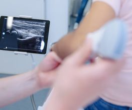 Ultraschalldiagnostik in der Elborthopädie Hamburg-Blankenese