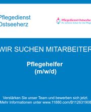 Pflegehelfer (m/w/d)