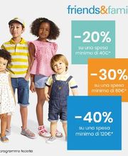 FAMILY & FRIENDS OKAIDI
-20% su 40€
-30% su 60€
-40% su 120€
solo con il programma fedeltà dal 5 al 7 maggio 2021!