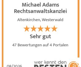 werkenntdenBESTEN.de Qualitätssiegel