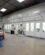 Exterior of Spray Paint Booth