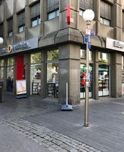 Aussenansicht der Biber-Apotheke am Friedensplatz