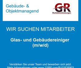 Glas- und Gebäudereiniger (m/w/d)