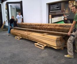 ..wir lieben Holz..