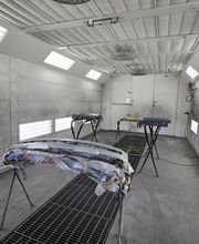 Exterior of Spray Paint Booth