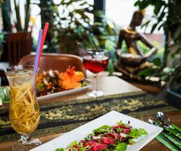 Frisches Thai-Streetfood im thailändischen Restaurant in Nürnberg