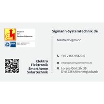 Elektro Sigmann-Systemtechnik Mönchengladbach
