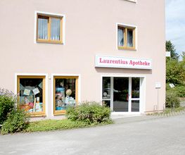 Aussenansicht der Laurentius-Apotheke