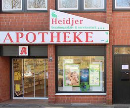 Aussenansicht der Heidjer-Apotheke
