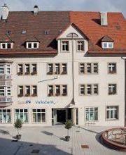 Die Hauptgeschäftsstelle der Volksbank Rottweil eG in Rottweil.