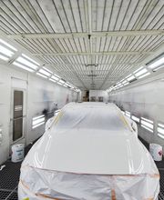Exterior of Spray Paint Booth