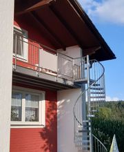 Balkongelaender Edelstahl Glas Waldmuenchen