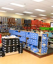 Athletic Shoes Section of Store
