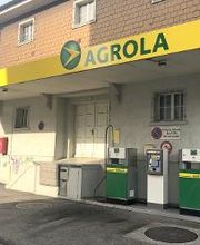 AGROLA Tankstelle in Solothurn - bei Bahngleisen - zwei Tanksäulen mit Zahlterminal