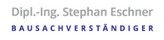 Dipl.-Ing. Stephan Eschner öffentl. best. und vereid. Bausachverständiger logo