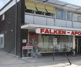 Aussenansicht der Falken-Apotheke