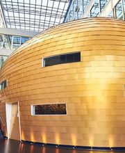 KLU's so-called "Golden Egg", the iconic audimax of KLU.