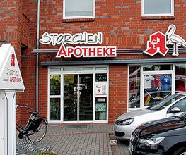 Aussenansicht der Storchen-Apotheke