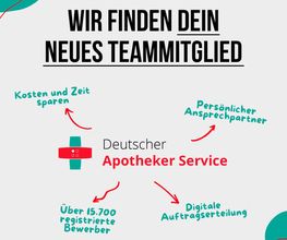Die Vorteile der Personalsuche mit dem Deutschen Apotheker Service.