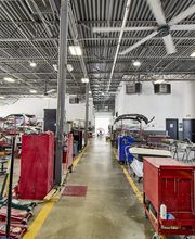 Wide Shot of Body Repair Area