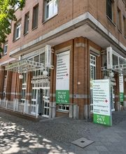 seitlicher Eingang/Ausgang des Franziskus Krankenhaus
