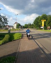 Probefahrt E-Scooter 2014