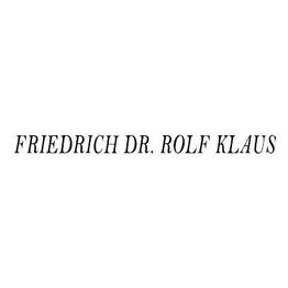 Friedrich Dr. Rolf Klaus logo