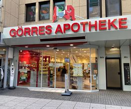 Aussenansicht der Görres Apotheke