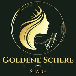 Goldene Schere - Friseur - Stade logo
