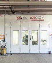 Exterior of Spray Paint Booth