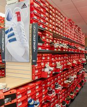 Athletic Shoes Section of Store