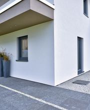 Das ist unser Bien-Zenker Fertighaus im Musterhauspark Zweibrücken.