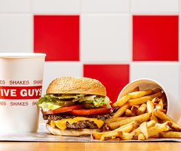 Five Guys Burger, Fries and Shake