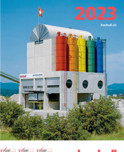 Farbige Silos - Kieswerk Kölliken 2023 - Hochuli AG - Kies, Sand und Beton - Kölliken AG - Aargau