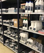 Standortbild Innenraum Lager MEGA eG Hildesheim, Großhandel für Maler, Bodenleger und Stuckateure