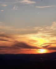 ein wunderschöner Sonnenuntergang